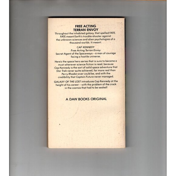 Cap Kennedy Galaxy Of The Lost #1 By Gregory Kern Paperback Sci-Fi Novel DAW - Picture 2 of 2